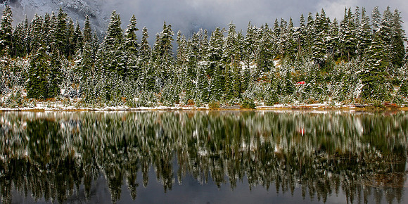 Autumn Snow in the North Cascades.