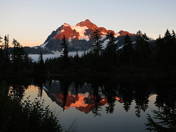 Mt. Shuksan Sunset