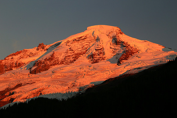 Mt. Baker Alpenglow